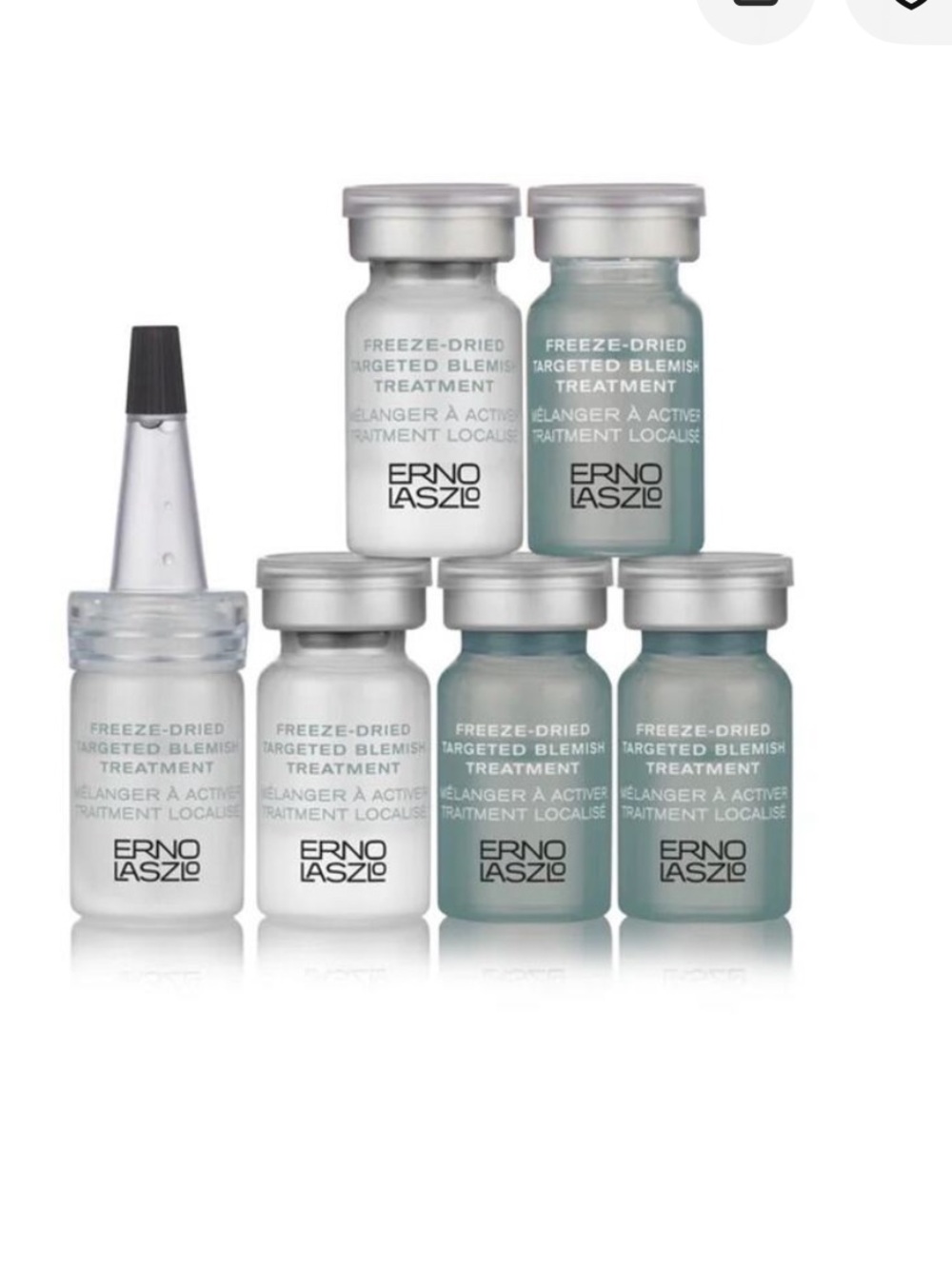 NEW Erno Laszlo Freeze-Dried Targeted Blemish Treatment 3 x 5 ml sealed